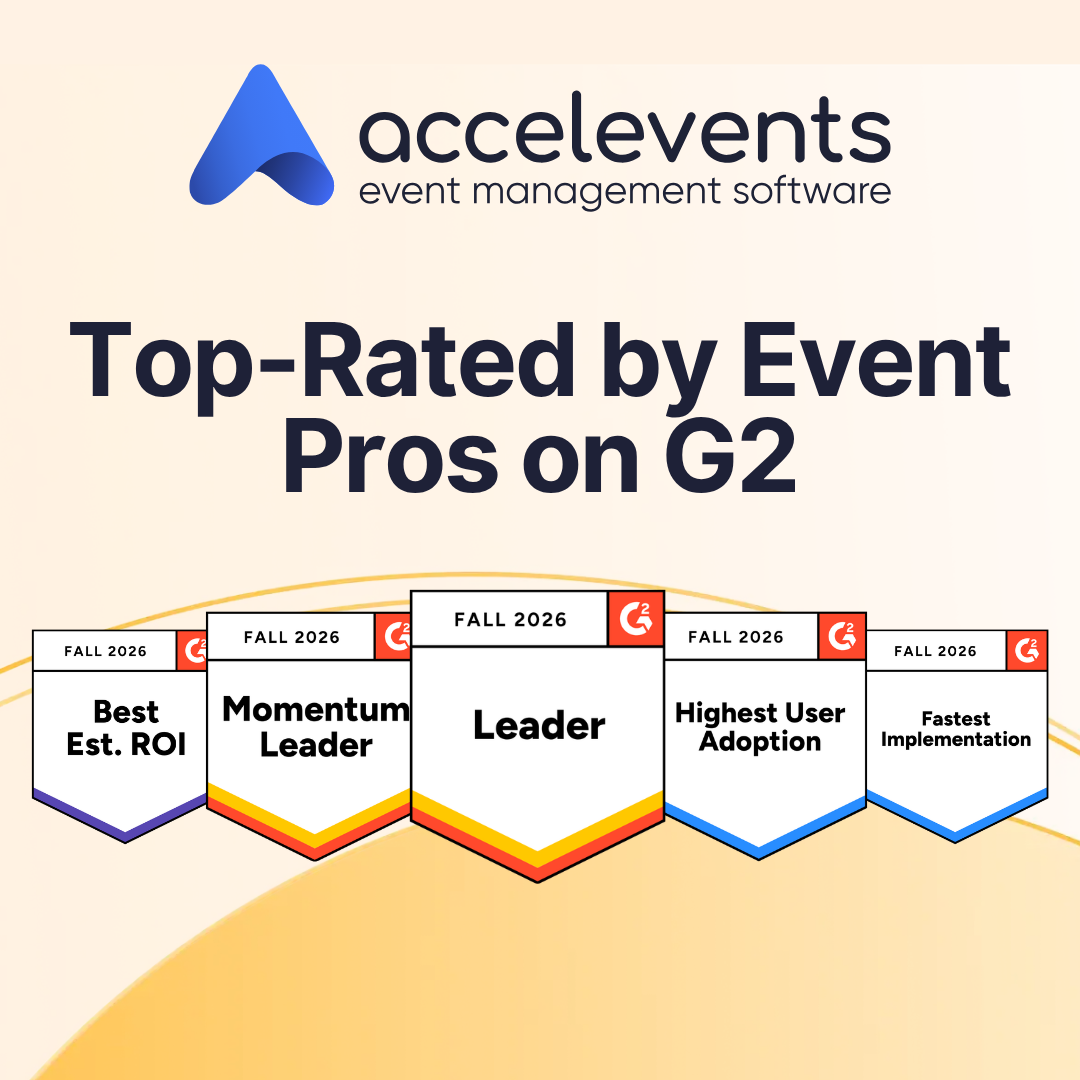Accelevents Earns Record 48 Badges in G2’s Fall 2026 Event Management Platform Reports