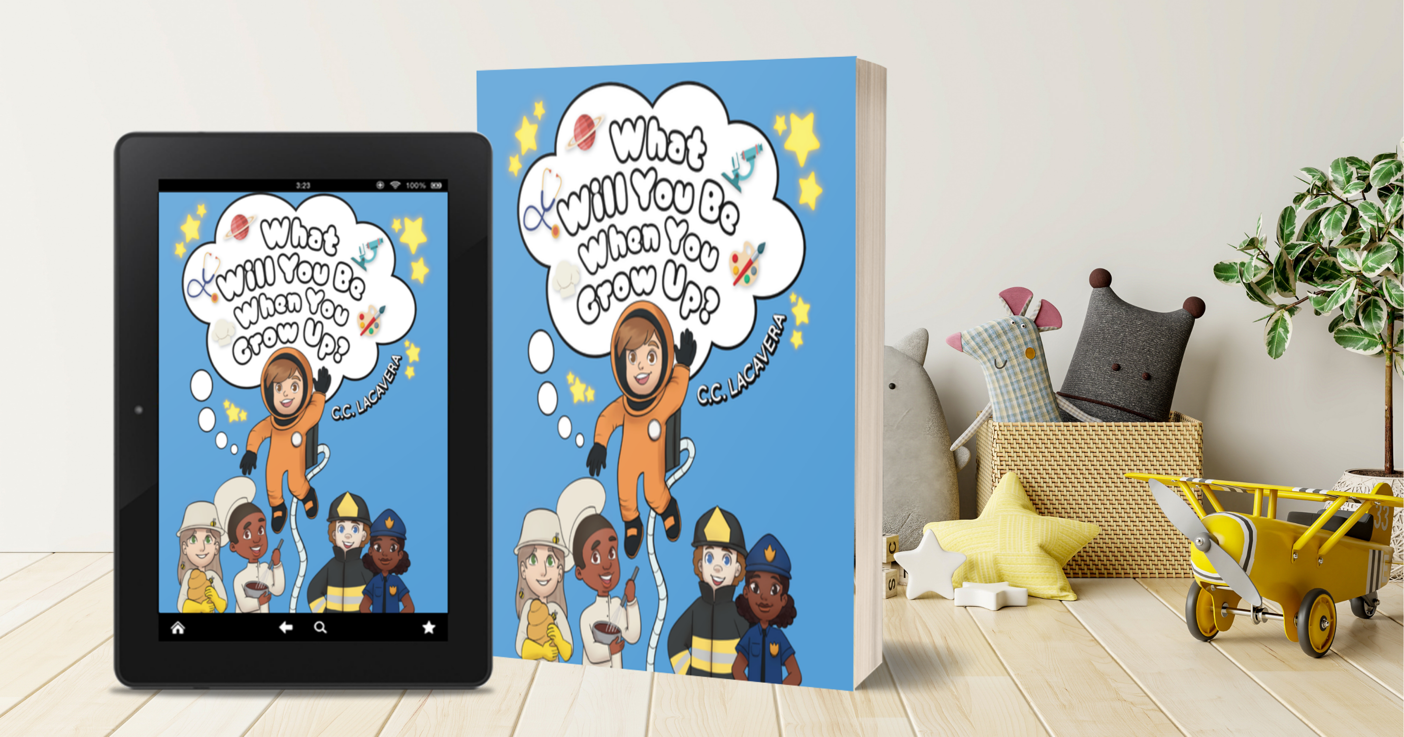 C.C. Lacavera’s ‘What Will You Be When You Grow Up?’ Named Sept Book of the Month by OnlineBookClub CEO Scott Hughes