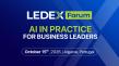 LEDEX Forum welcomes Algarve Evolution and The Portugal News as partners.
