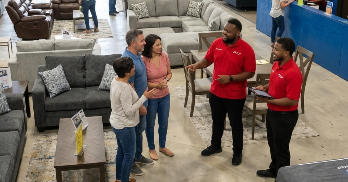 New Furniture Inventory Arrives at American Freight in St. Albans Ahead of Labor Day Weekend