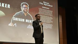 Shivam Mehta TEDx