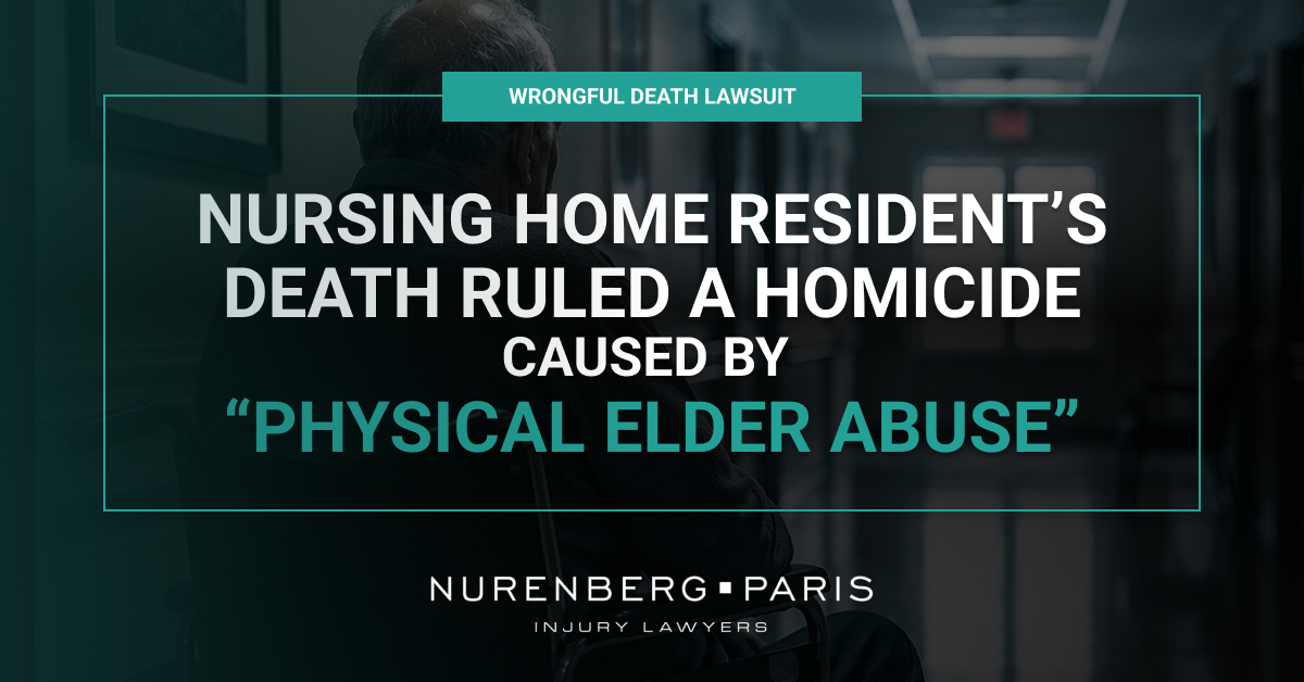 Family of Ohio Nursing Home Resident Files Wrongful Death Lawsuit After Coroner Rules Death a Homicide