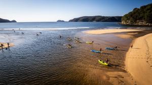 Sea kayaking at X-Marathon Adventure Race