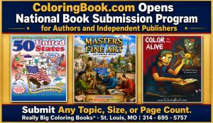 New online program offers creators an opportunity to have completed books considered for listing, sale, and distribution through ColoringBook.com and other Really Big Coloring Books® sales channels