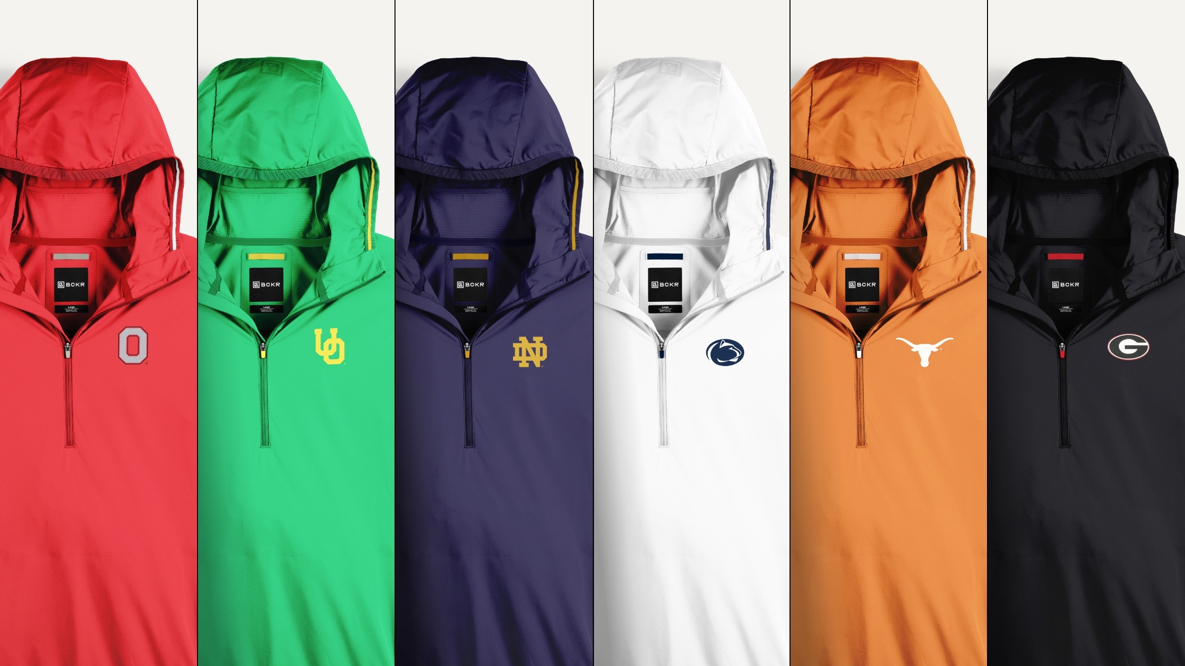BCKR Adds Notre Dame and Penn State, Now Outfits Fans of Every Team in the AP Preseason Top Five