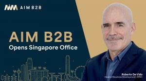 AIM B2B, the award-winning Tokyo-headquartered B2B PR and marketing agency, today announced the opening of its Singapore office, continuing the company's expansion in the Asia-Pacific (APAC) region and strengthening its ability to serve clients AIM B2B Singapore - Roberto De Vido, Head of Business Development, APAC