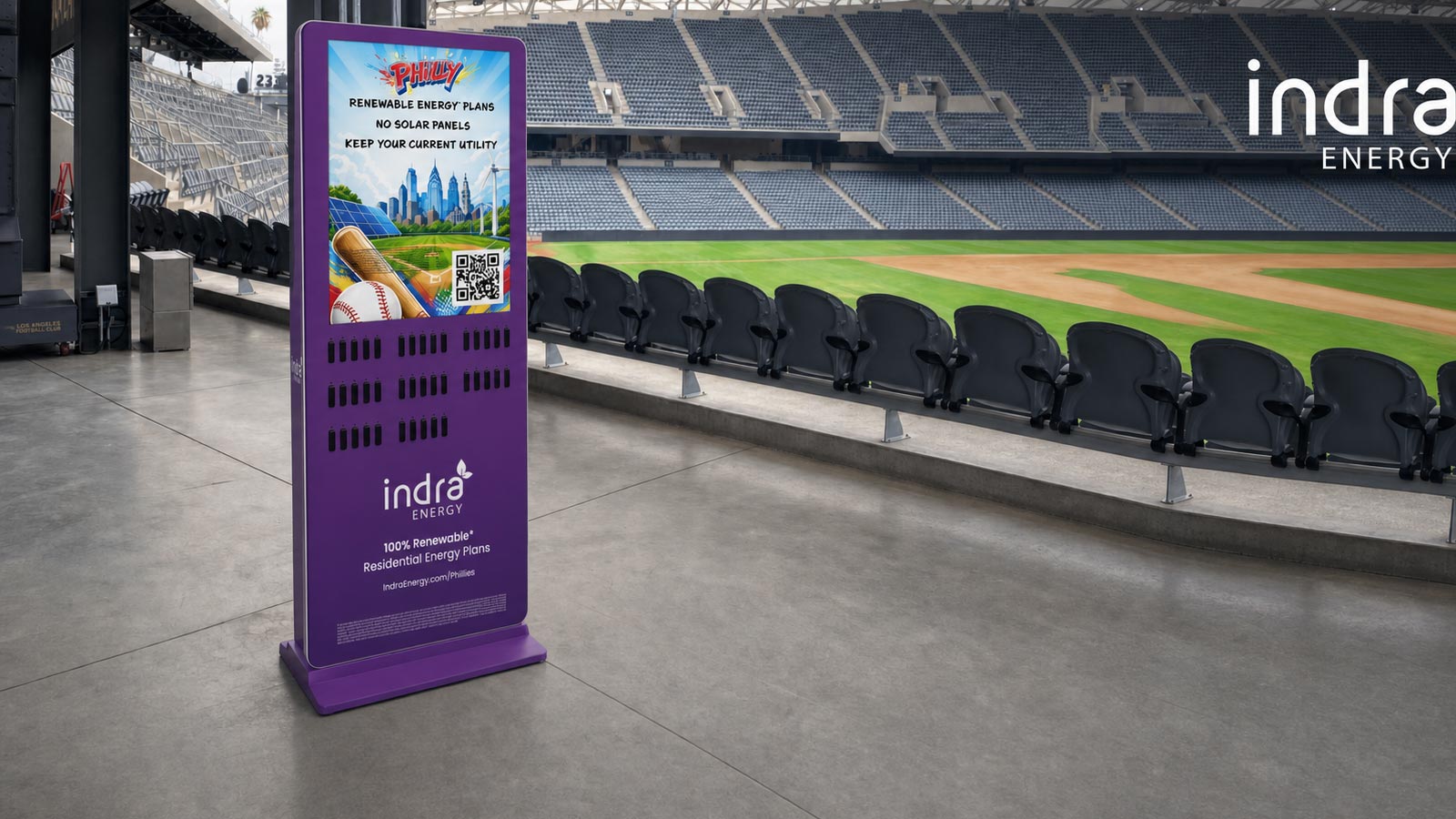 Indra Energy Announces Three-Year Philadelphia Phillies Sponsorship