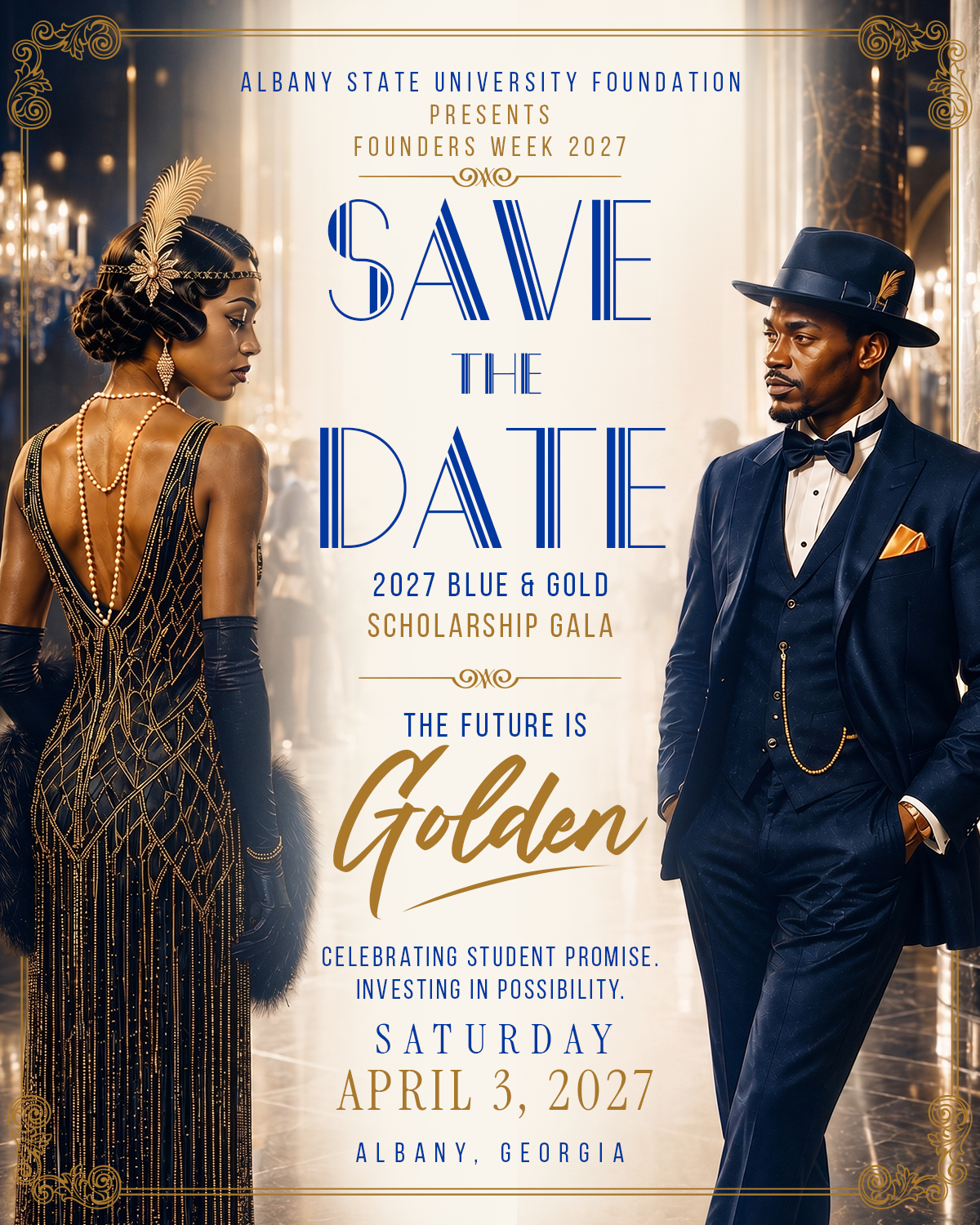 Albany State University Opens Ticket Sales for 2027 Blue & Gold Scholarship Gala