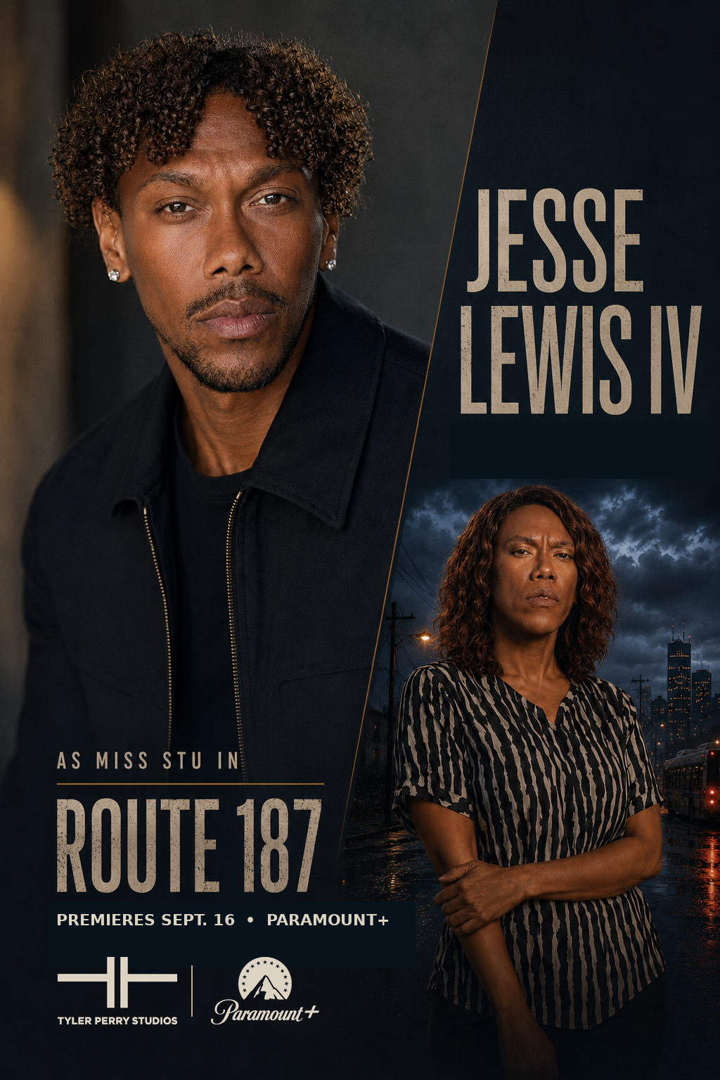 Veteran Actor Jesse Lewis IV Steps Into a Defining Role in Tyler Perry Studios’ Route 187 on Paramount+