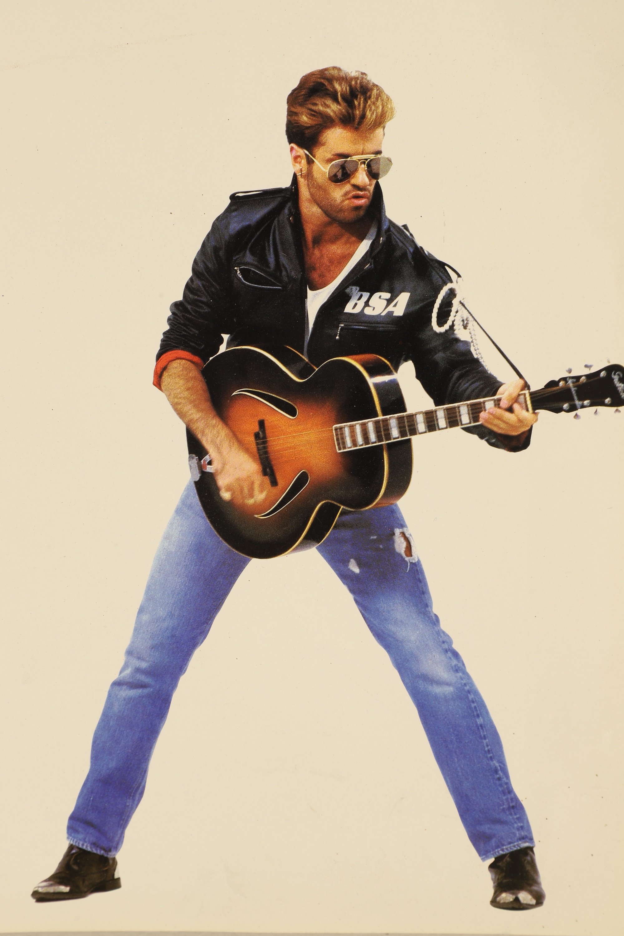 As ‘Faith’ celebrates 40 years, George Michael’s guitar from iconic 1987 ‘Faith’ video headlines October 29 auction
