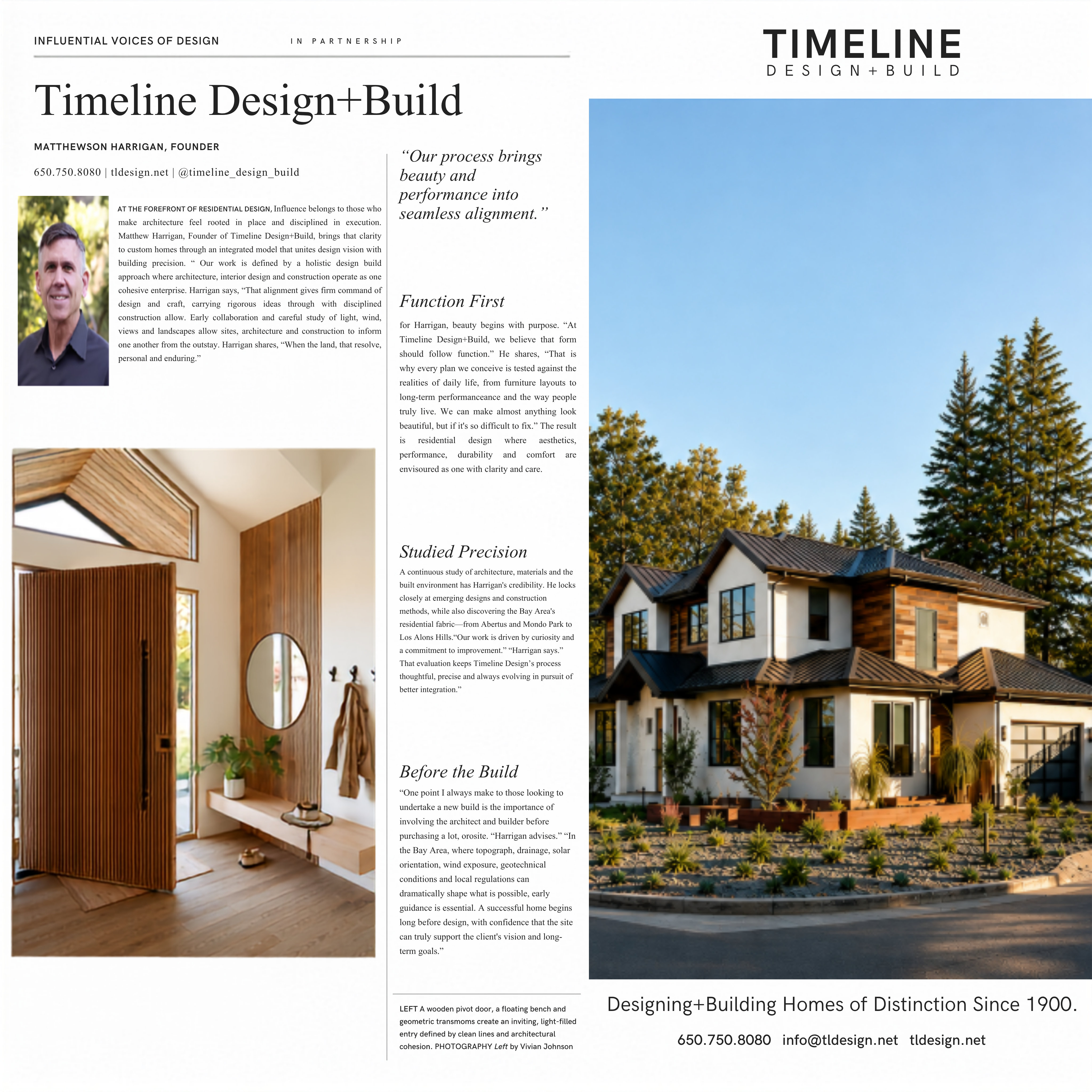 Timeline Design+Build Featured in LUXE Magazine’s ‘Influential Voices of Design’