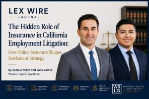 Joshua Milon and Jose Valdez discuss insurance structure, policy limits, and settlement strategy in California employment litigation