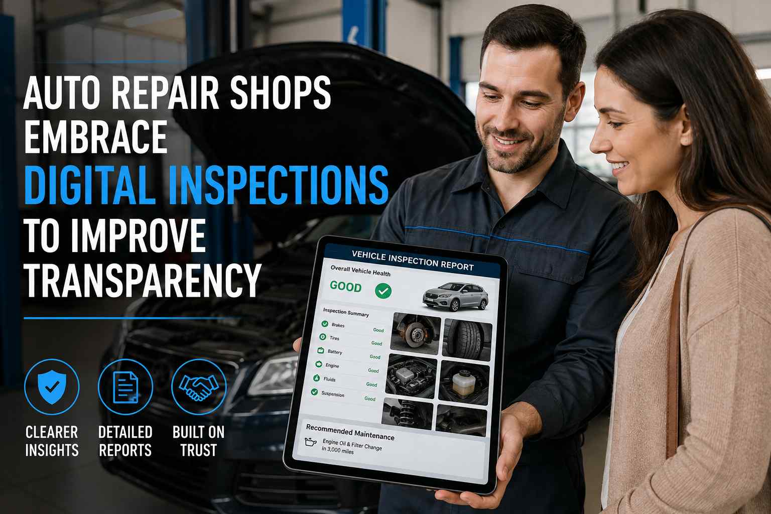 Auto Repair Shops Embrace Digital Inspections to Improve Transparency