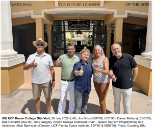UCF Site Visit Team, 29 July 2026
