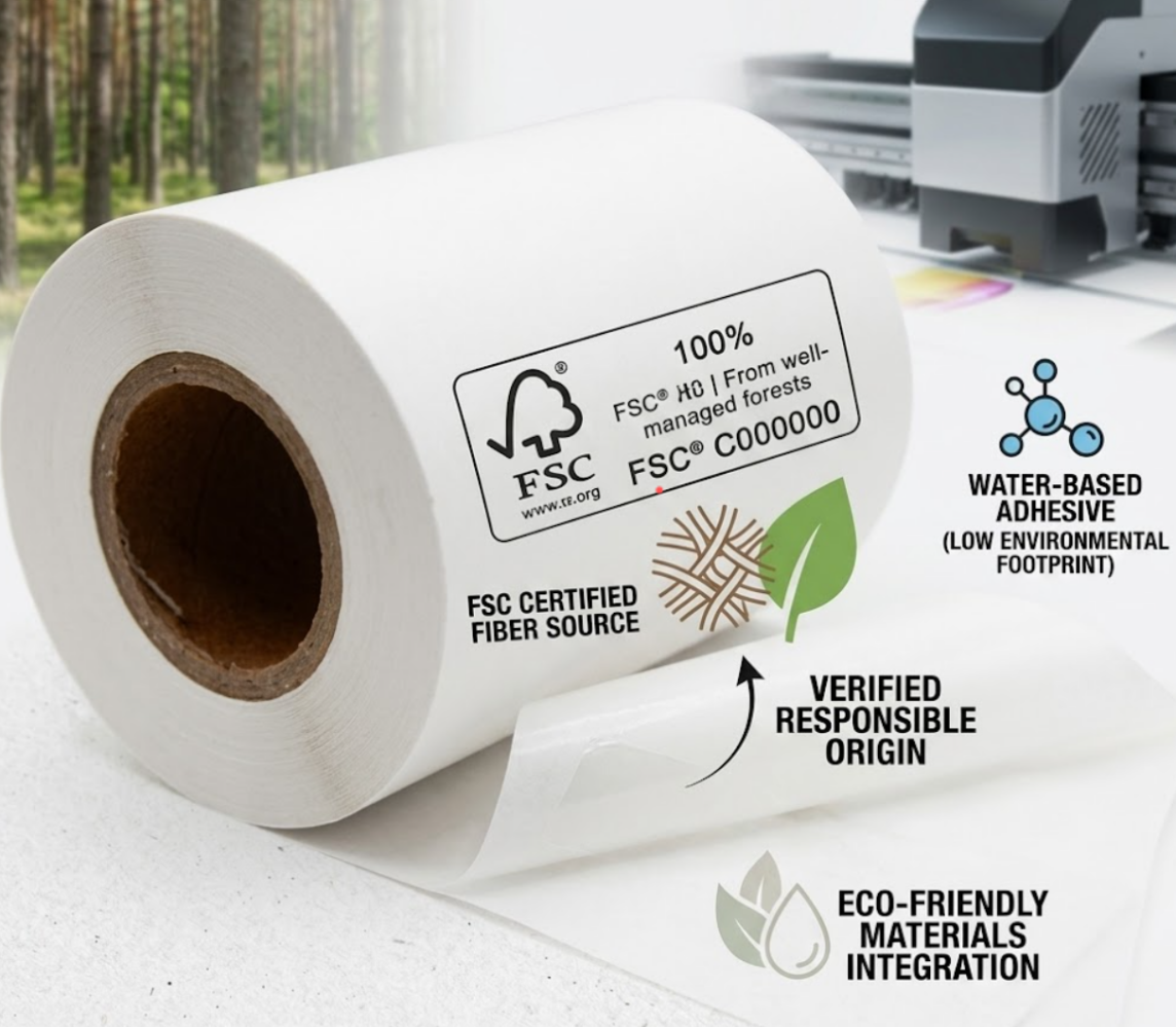 Professional Eco-Friendly Label Paper Supplier: Why Choose FSC Certified SWLABEL