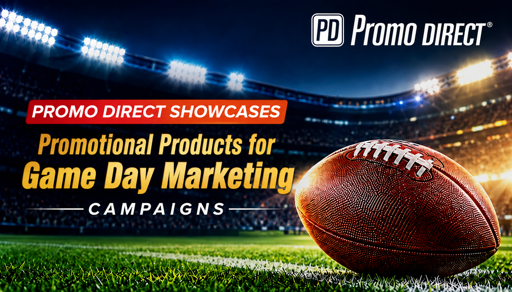 Promo Direct Showcases Promotional Products for Game Day Marketing Campaigns
