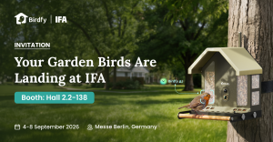 Birdfy arrives at IFA for the first time.