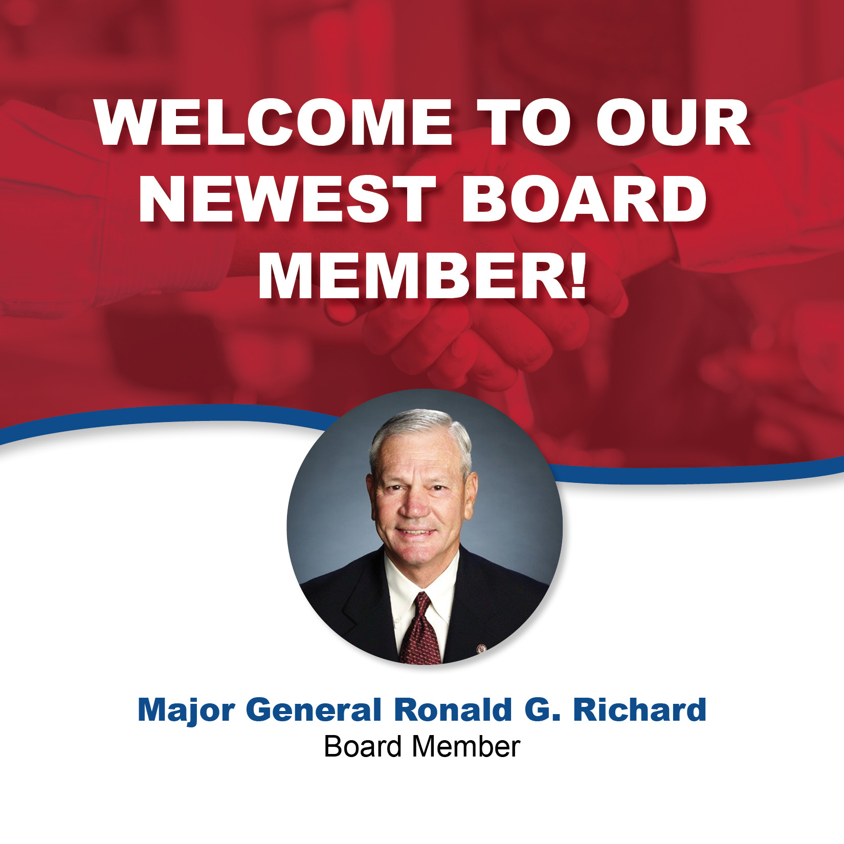 Major General Ronald G. Richard Joins Veteran Business Project Board to Support National Growth