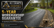 NEPA Local Contractor Offers Five-Year Workmanship Guarantee on Gravel Driveway Repairs