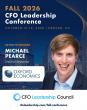 Oxford Economics Chief U.S. Economist Michael Pearce  Joins Fall 2026 CFO Leadership Conference