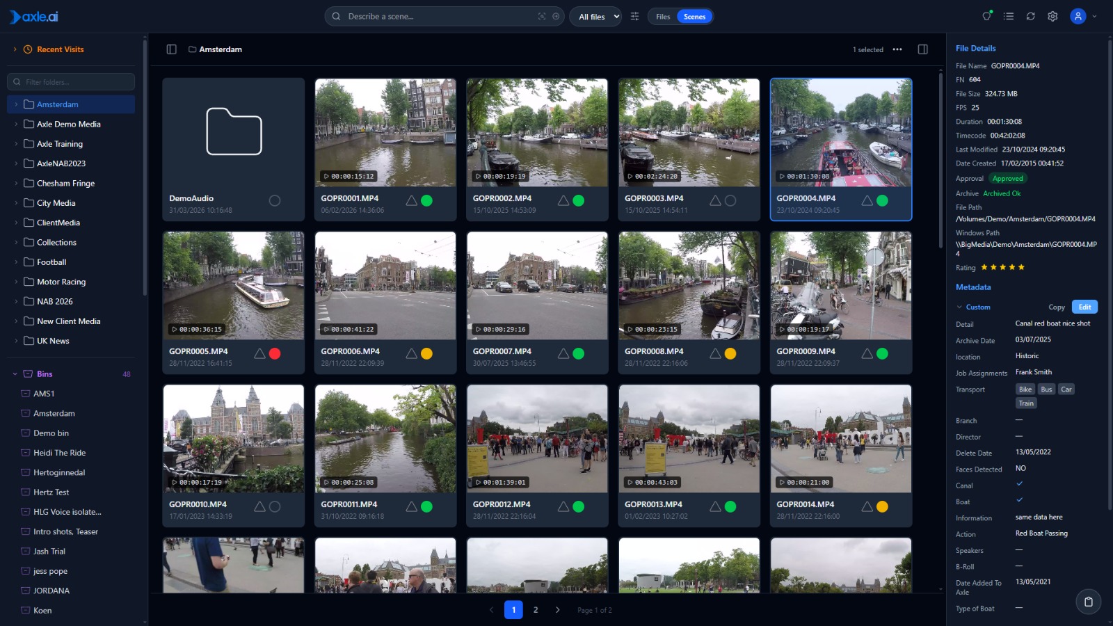 Axle AI FOCUS, revolutionary on-premise media search software, launches at IBC2026 Conference ( Hall 7.D20 )
