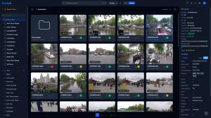The main Axle AI FOCUS user interface supports on premise MAM, DAM and AI capabilities