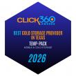 Temp-Pack Named Best Cold Storage Provider in Texas for 2026 by Click360 Awards