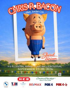Chris P. Bacon Hot Air Balloon