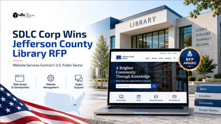SDLC Corp Wins Jefferson County Library Website Services RFP Contract – a Public-Sector Achievement in the U.S.