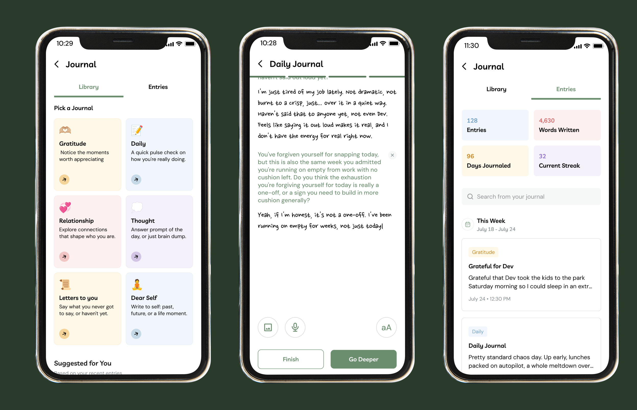 Renée Space Introduces AI Journaling: A Journal That Writes Back