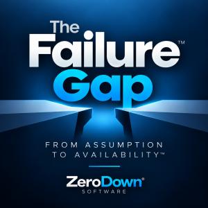 ZeroDown Software today announced the expansion of its Failure Gap Assessment™ for the Managed Service Provider community, giving MSPs a new framework for connecting the technology services they provide with the business outcomes their customers expect Failure Gap logo square
