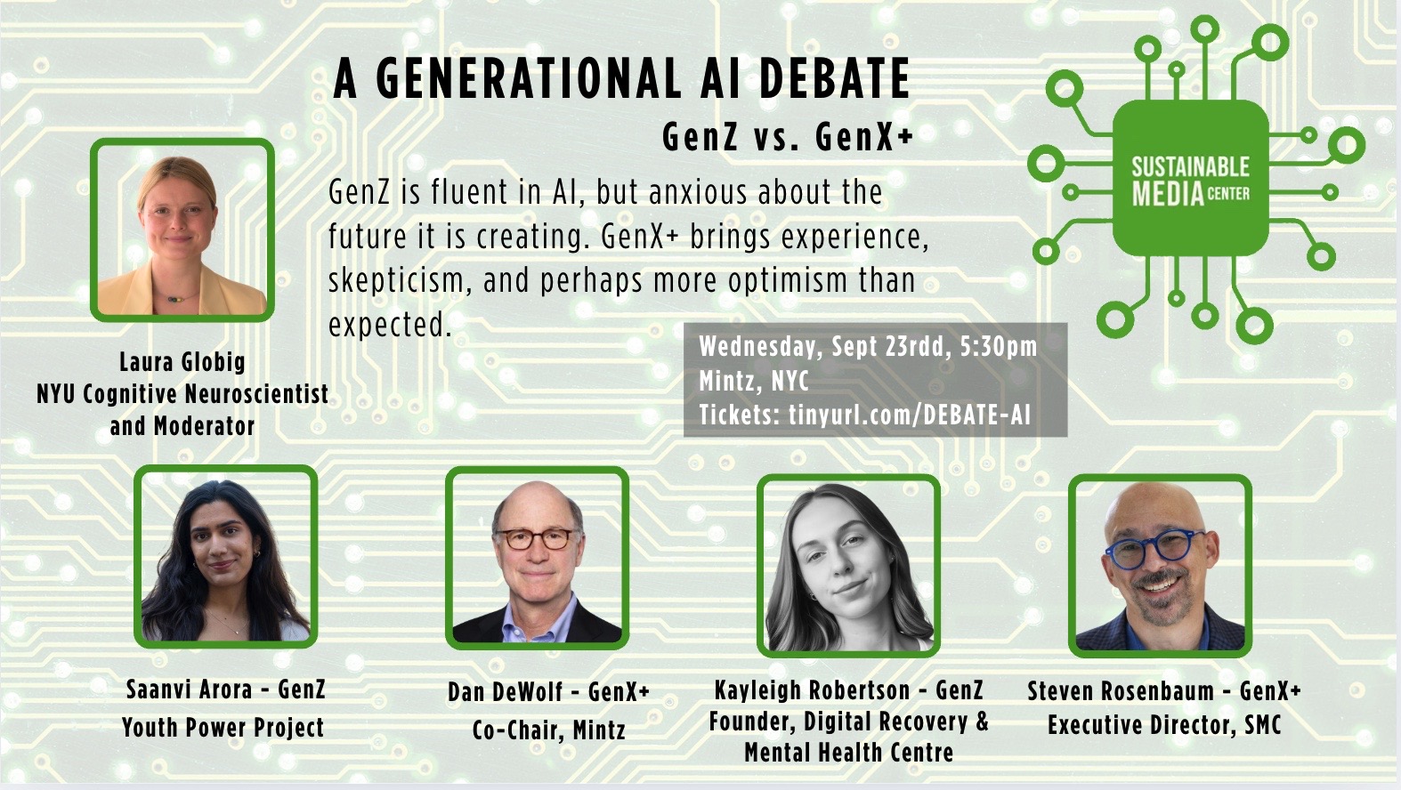 AI Generational Debate NYC: GenZ & GenX+ Discuss Future