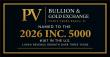 PV Bullion & Gold Exchange Ranks No. 167 on 2026 Inc. 5000 With 1,954% Growth