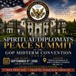 Pastor Mark Burns' Spiritual Diplomats to Convene Global Faith & Diplomatic Leaders in Dallas for Exclusive Peace Summit