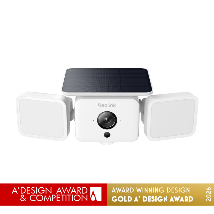 Reolink Solar Floodlight Cam by Reolink Innovation Limited Wins Gold A’ Design Award