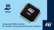 ST’s battery-management IC ensures longer-lasting lithium power in portable equipment, light EVs, and UPS units