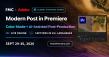 FMC Announces 'Modern Post in Premiere' Live Training on Adobe Premiere Pro Color Mode and AI