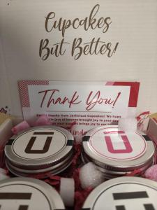 Jarlicious Cupcakes is highlighting the versatility of its shelf-stable cupcakes in jars, with products designed for Australia-wide delivery, gifting, travel and locations where refrigeration may not be readily available Jarlicious Cupcakes Gift Pack 4 Pack Cupcakes