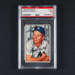 1952 Bowman #101 Mantle