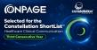 OnPage Selected in Constellation ShortList™ for Healthcare Clinical Communication for Third Consecutive Year
