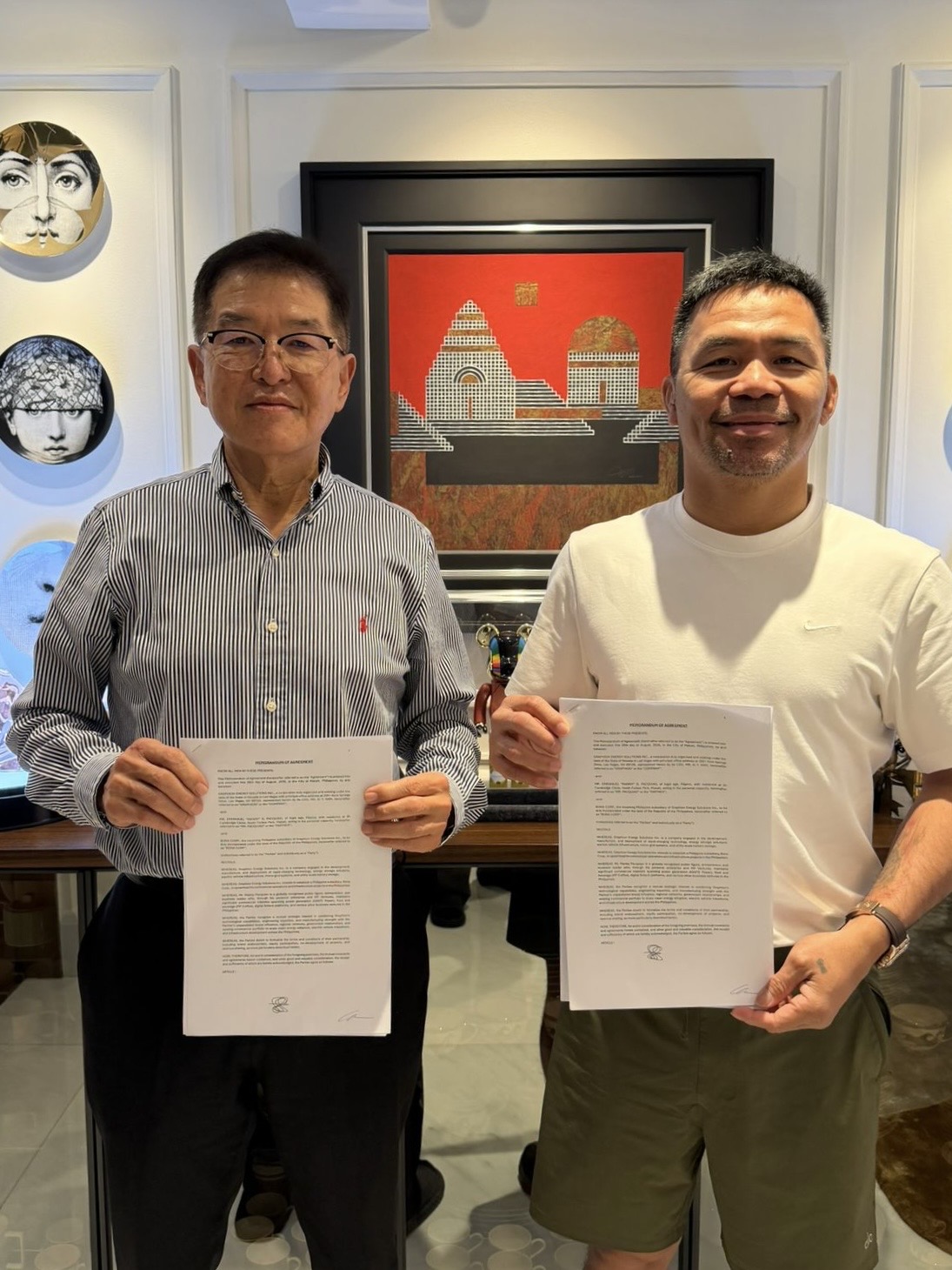 Graphion Energy Solutions Partners With Manny Pacquiao to Advance Electric Mobility and Clean Energy Across ASEAN