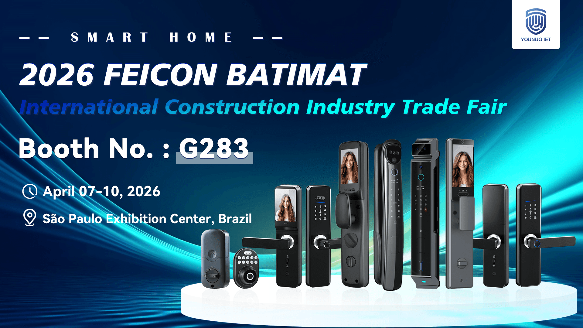 FEICON BATIMAT 2026: YOUNUO IET to Debut Next-Gen Smart Access Control with INMETRO Certification