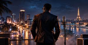 D.D. MEC has released the Francophone album “À Ma Façon” across global streaming platforms, accompanied by a coordinated collection of music videos that extends the project’s themes through performance and city-centered imagery D.D. MEC album campaign visual with performer overlooking a blue and copper city at night