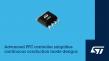 STMicroelectronics’ highly integrated power-factor correction controller simplifies continuous conduction mode designs