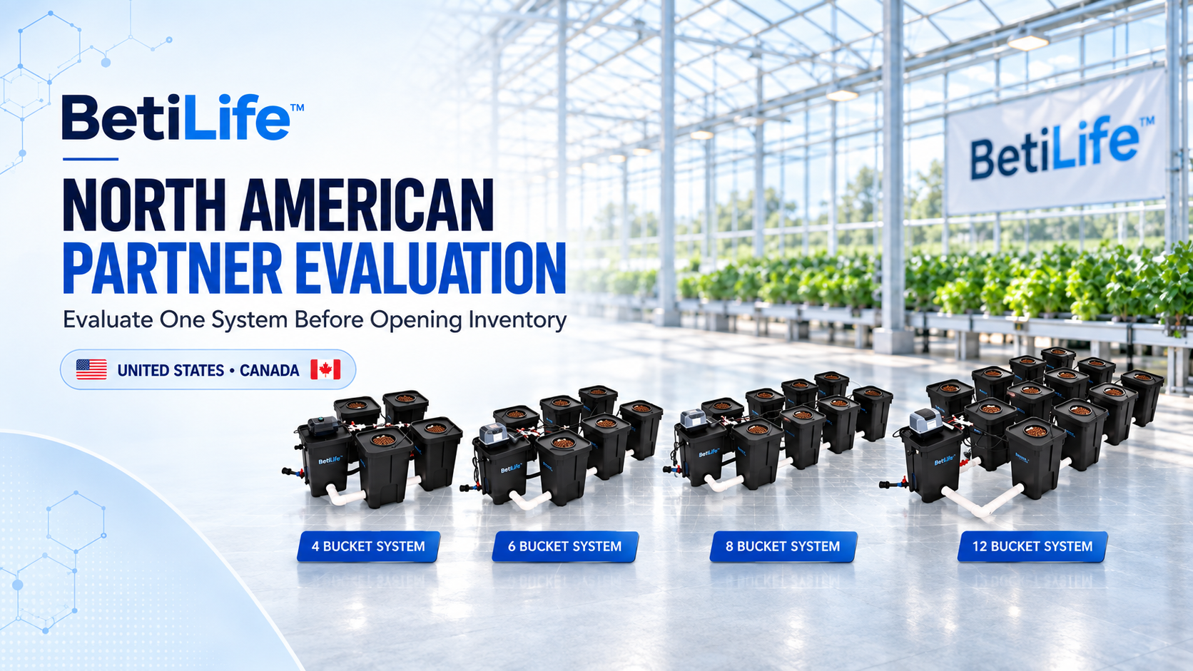 BetiLife Invites North American Partners to Evaluate Its RDWC System Line