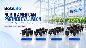 BetiLife Invites North American Partners to Evaluate Its RDWC System Line