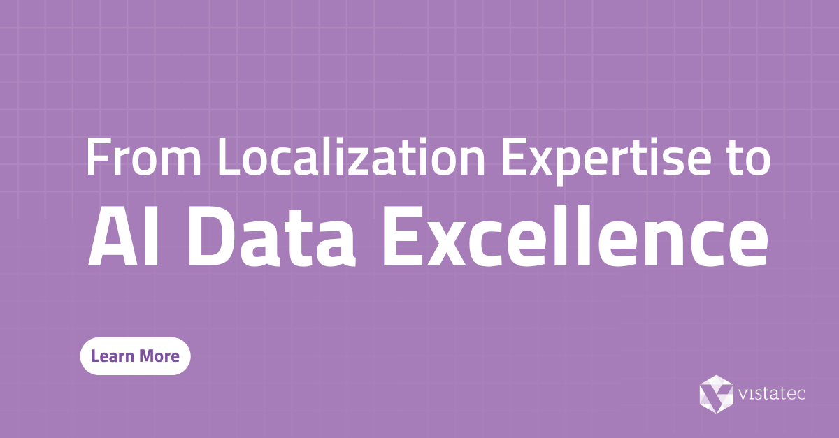 Vistatec Launches Vistatec Data, a Dedicated AI Data Services Brand for Global AI