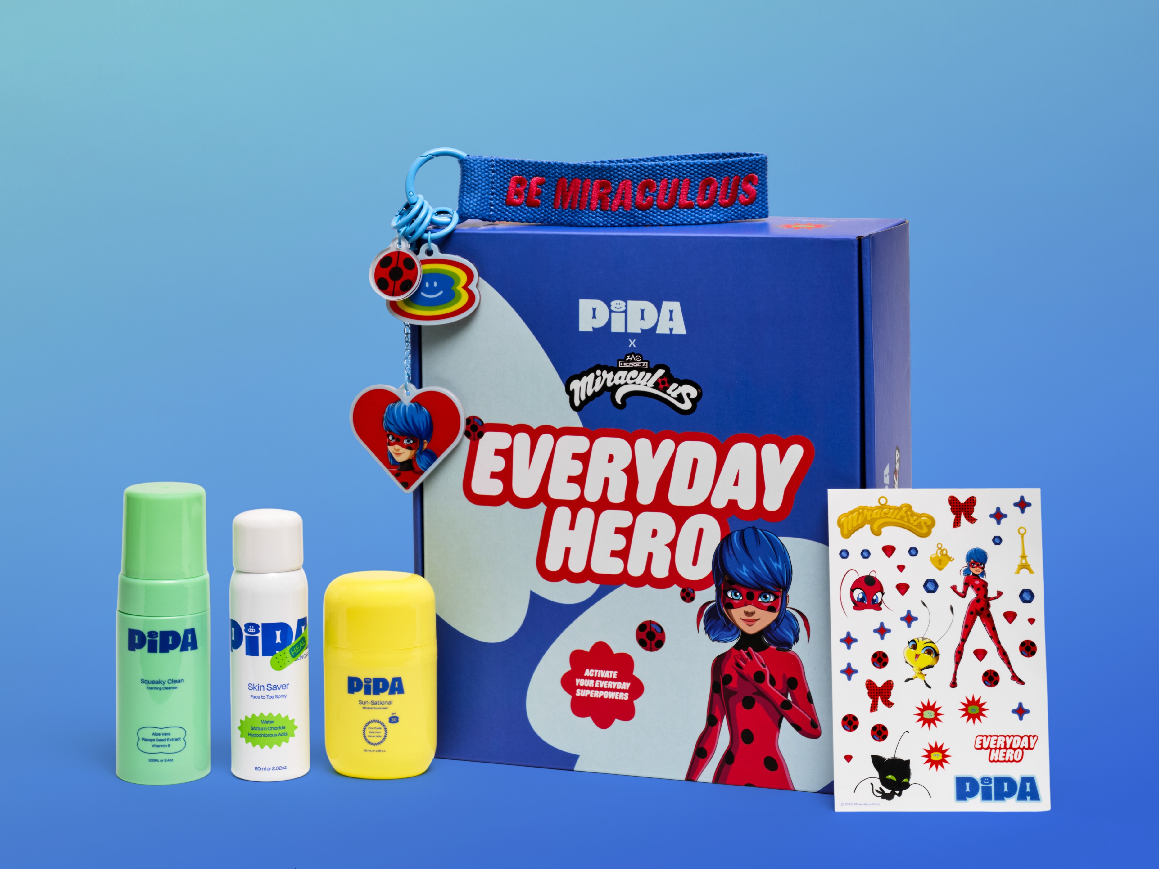 Pipa Skincare Launches Limited-Edition “Everyday Hero” Bundle with “Miraculous: Tales of Ladybug & Cat Noir”