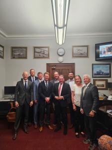 Meetings with Representative Sam Graves' and Representative Eric Burlison's offices during TCA's Call on Washington.