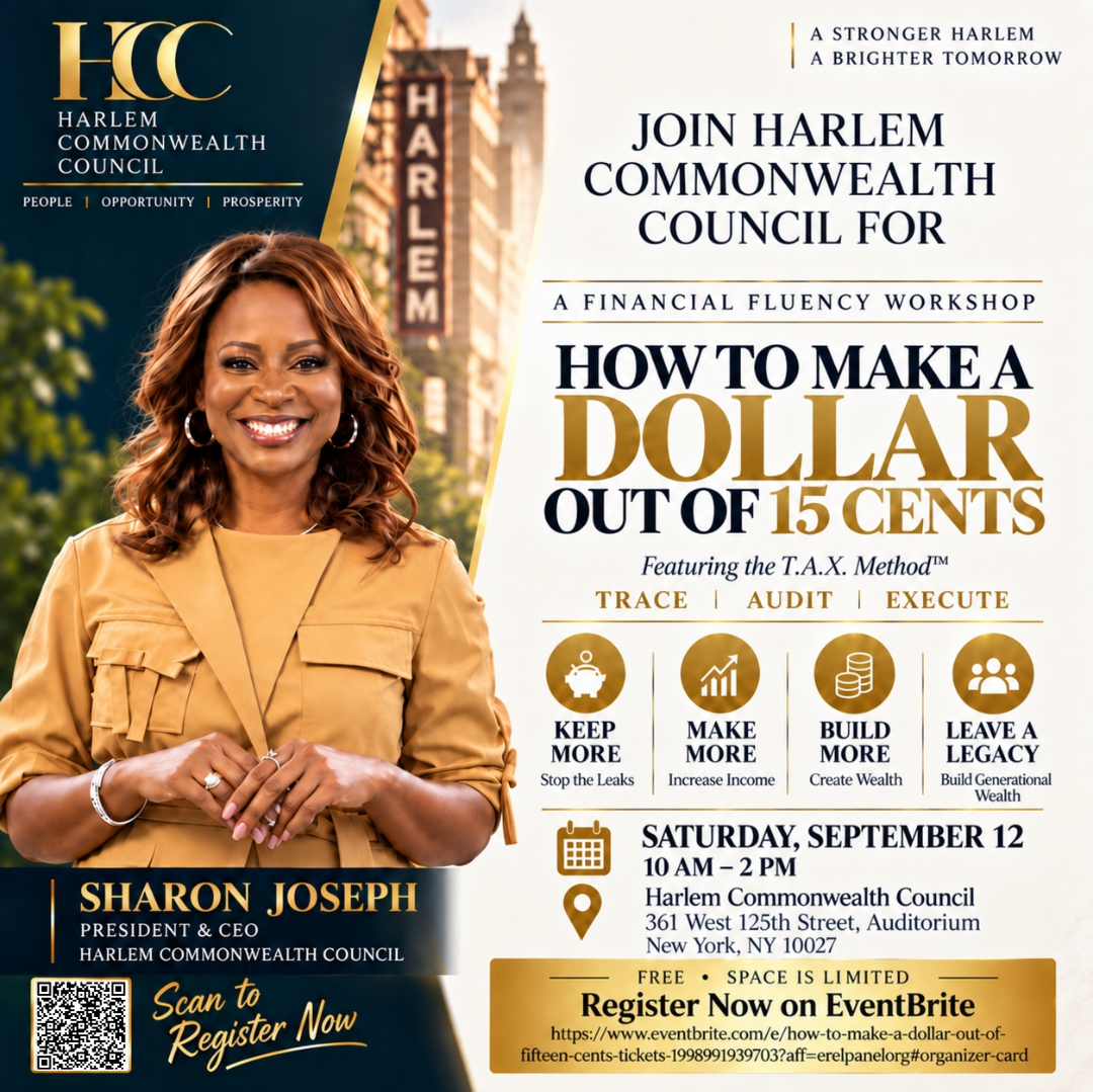 AS NEW YORKERS FEEL THE SQUEEZE, HARLEM LEADER SHARON JOSEPH ASKS: ‘HOW DO YOU MAKE A DOLLAR OUT OF FIFTEEN CENTS?’